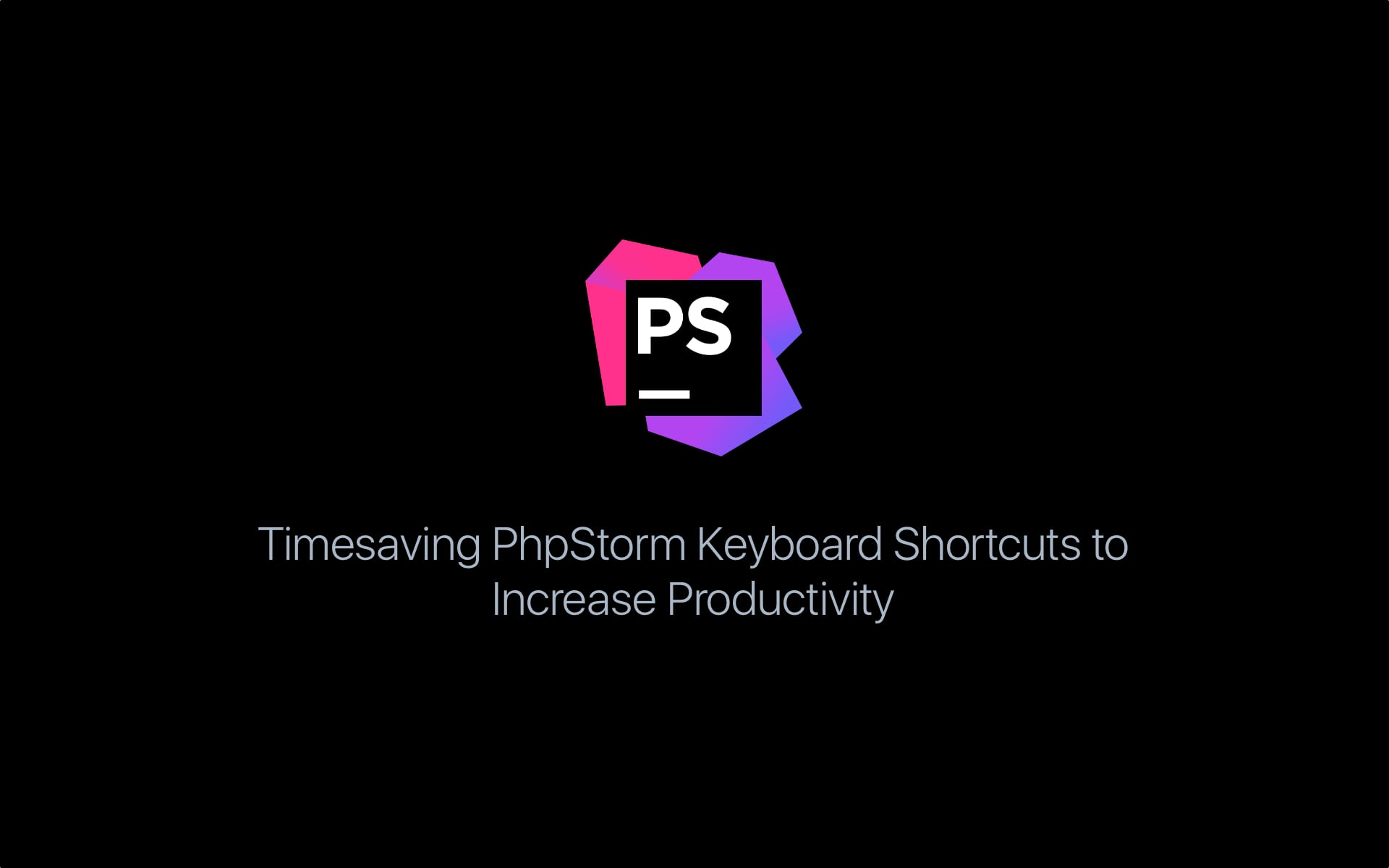 phpstorm keyboard shortcuts windows