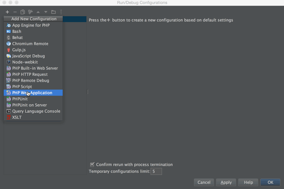 PhpStorm Xdebug configuration